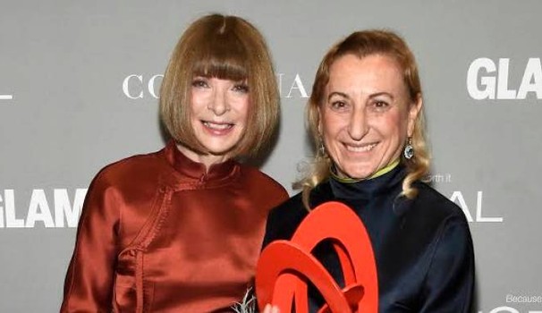 Miuccia Prada e Anna Wintour