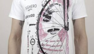 Antonio Marras, t-shirt per il Giro d'Italia (da sito www.antoniomarras.com)