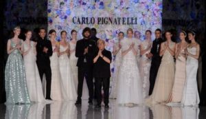 La sfilata degli abiti da sposa 2018 di Carlo Pignatelli