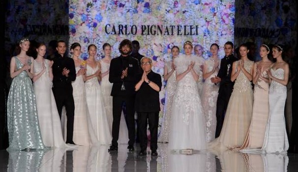 La sfilata degli abiti da sposa 2018 di Carlo Pignatelli