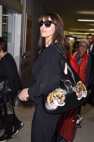 Monica Bellucci con la borsa Gucci Dionysus